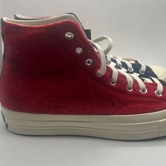 CONVERSE CHUCK 70 HI 'NAVY / RED NWB-unisex Men 10 / women 12 - Picture 3 of 10